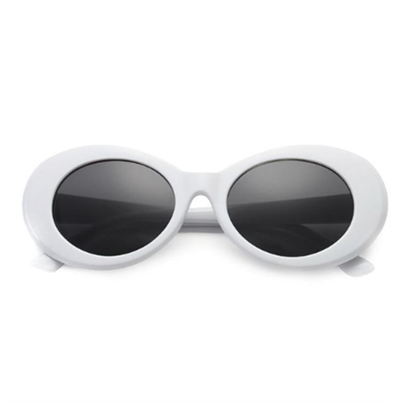 Clout Goggles NIRVANA Kurt Cobain Round Sunglasses Men Women Brand Designer Mirrored Glasses Male Fe
