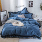4 Pcs Set Pillowcase Home Textile Quilt Fashion Bedding Set Princess Style Bedclothes