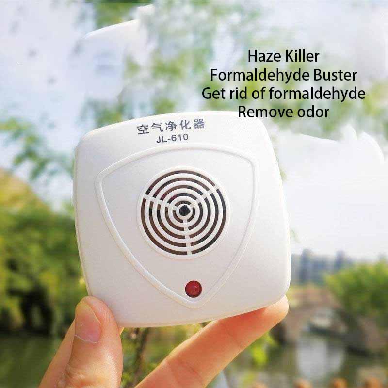 Negative ion portable air purifier smart home no consumables mini formaldehyde removal haze