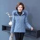 Down Padded Jacket Slim Slimming Short Padded Jacket Women Middle-aged and Elderly Oversized Padded Jacket