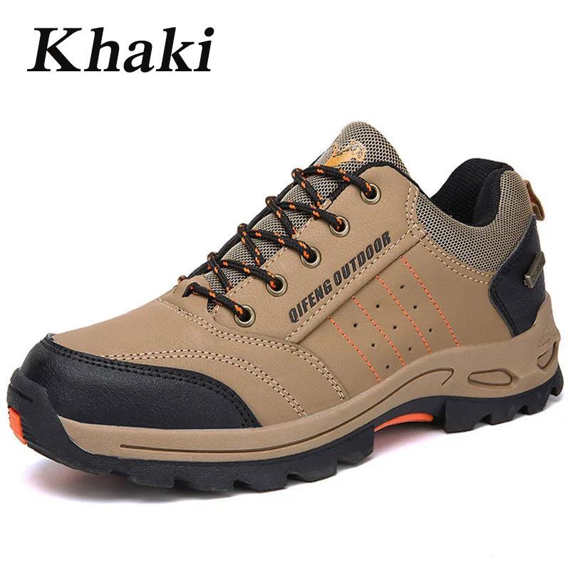 Outdoor Hiking Shoes Men's Sports Shoes Fashion Casual Men's Hiking Shoes Large Size Non-slip Waterproof Winter Shoes