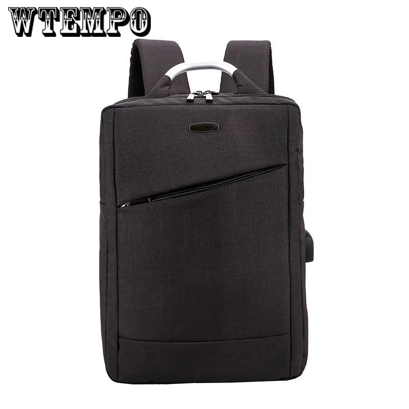 Men backpack retro casual 15" laptop bag fashion male large capacity travel shoulder Bag business