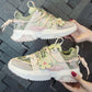 Sakura Sports Shoes Women's Summer Breathable Color Wild Spring   Summer Thick-soled Casual Running Shoes