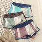 3 Pack Men's Boxer Briefs Youth Cotton Boxer Briefs Sweat-absorbent Breathable Comfortable Underwear