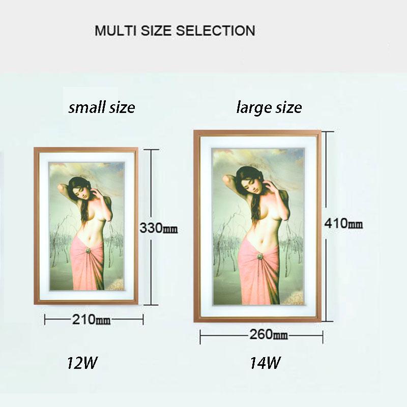 LED Wall lamp modern painting wall lamp living room bedroom corridor aisle painting lamp decoration