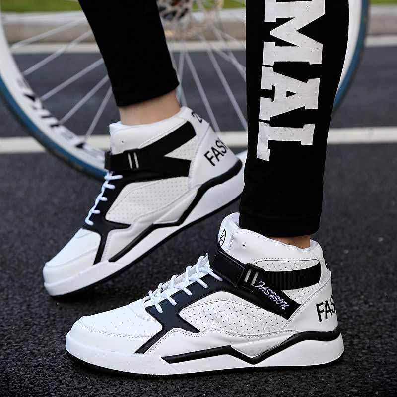 Plus Size 38-44 Men Sneakers Running Sports Basketball Shoes Non-slip Comfortable Deodorant Wear-resistant Sports Shoes