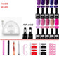Nail Kit Manicure Gel Nail Polish Kit UV LED Lamp Set Nail UV Gel Polish Manicure tools kit