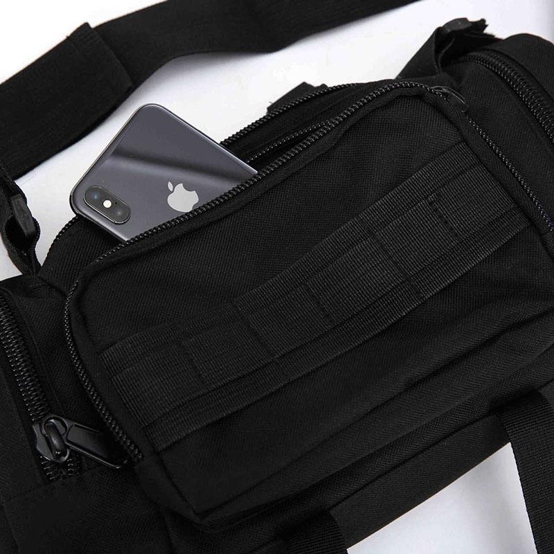 Men's Oxford Crossbody Bag chest bag casual sports riding shoulder bag Anti Theft Vintage Waist Pack
