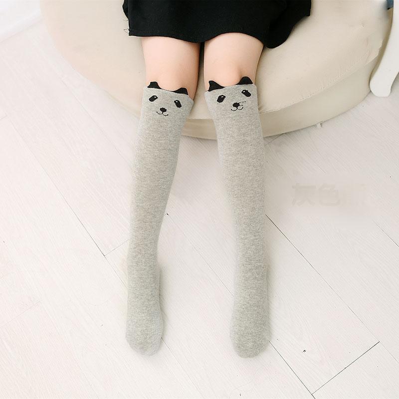 Knee-in-tube Socks Stockings Korean Children's High-tube Cotton Baby Socks