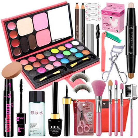 Girly Makeup Set Waterproof Lasting Eyeshadow Palette Beginner Pearly Eyeshadow Eyeshadow Cosmetics