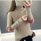 Autumn and Winter Thick Warm Sweater Loose Fashion Bottoming Shirt Casual Simple Women's Top