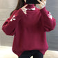 Winter Women's Turtleneck Sweater Women Plus Velvet Thick Loose Bottoming Shirt Autumn and Winter Wear All-match