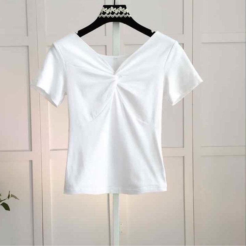 Summer Skirt Two-piece Set Women V-neck Short-sleeve T-shirt Top Korean Irregular Midi Floral Pleated Skirt Two-piece Suit Plus Size