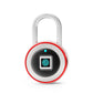 Fingerprint Padlock Intelligent Small Lock Dormitory Cabinet Lock Password Fingerprint Anti Theft Lock Warehouse Gym Fingerprint Padlock