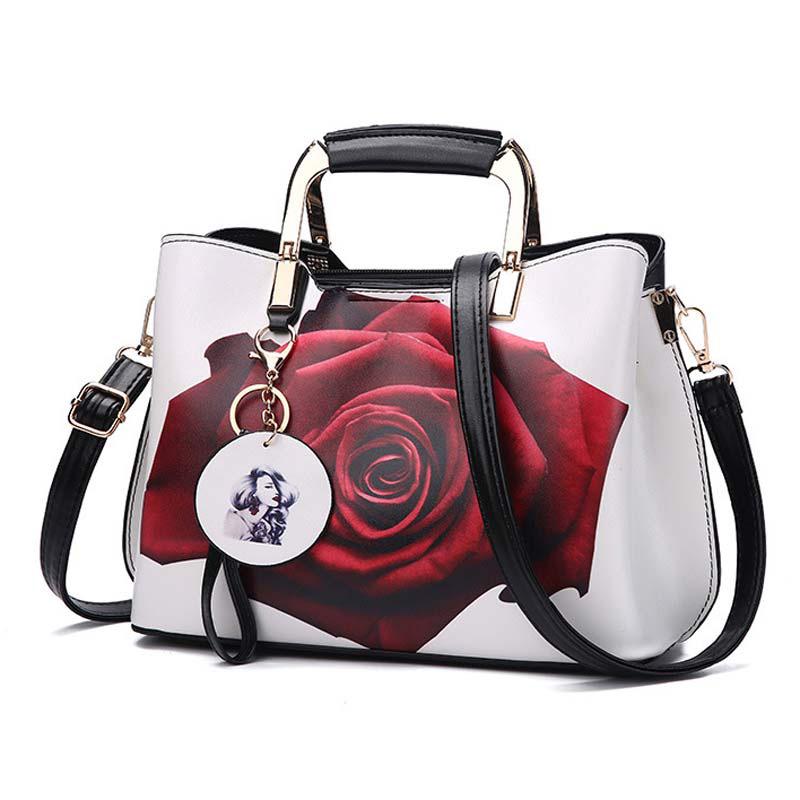 Women's Bag Fashion Handbag Female Wild Shoulder Bag Sexy Print Messenger Bag Handbag