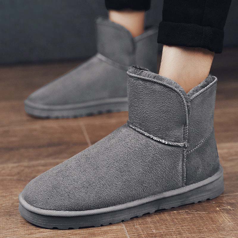 Cotton Shoes Men's Winter High-top Plus Velvet Thick Snow Boots Warm Casual Shoes Non-slip Cotton Boots