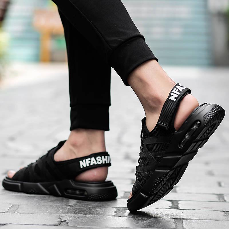 Summer Beach Sandals Men Sport Casual Shoes Air Cushion Non-slip Breathable Male Fashion Slippers