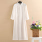 Women's Sun Protection Clothing Sun-Dress Mid-length Plus Size Shawl Loose Outer Chiffon Cardigan Thin Coat Beach