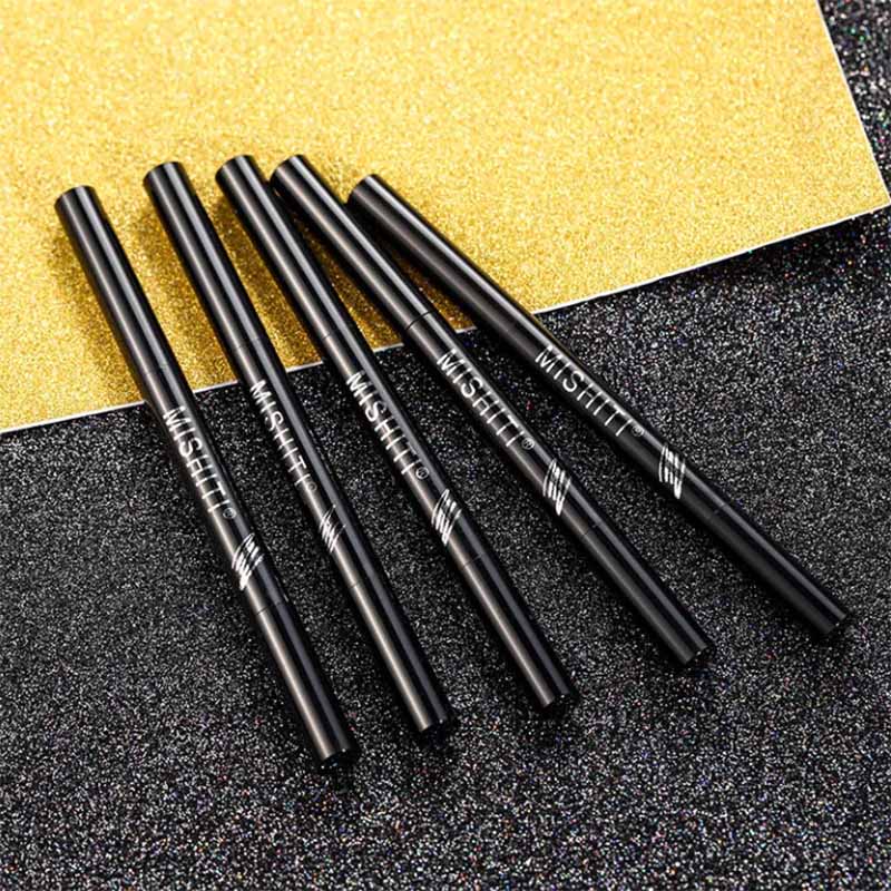 Multi-color Double-headed Eyebrow Pencil Novice with Waterproof and Sweat-proof Thin Head Long-lasting Non-smudge Natural Eyebrows