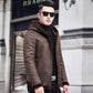Sheep Shearing Men's Jacket Hooded Faux Fur Fur Jacket Fur Coat Wool Coat Thick Winter