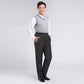 Winter Men's Casual Plus Velvet Pants Suit Solid Warm Vest Loose Large Size Casual Male Extra Thick Warm Cotton High Waist Straight Trousers Set