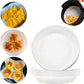 Air Fryer Disposable Paper Liner - 100PCS 6.3inch Round Non-Stick Parchment Paper Liners, Oil-proof, Water-proof