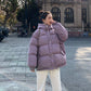 Women's Short Cotton-padded Coat Ins Korean Version of Loose Cotton-padded Jacket Bread Coat