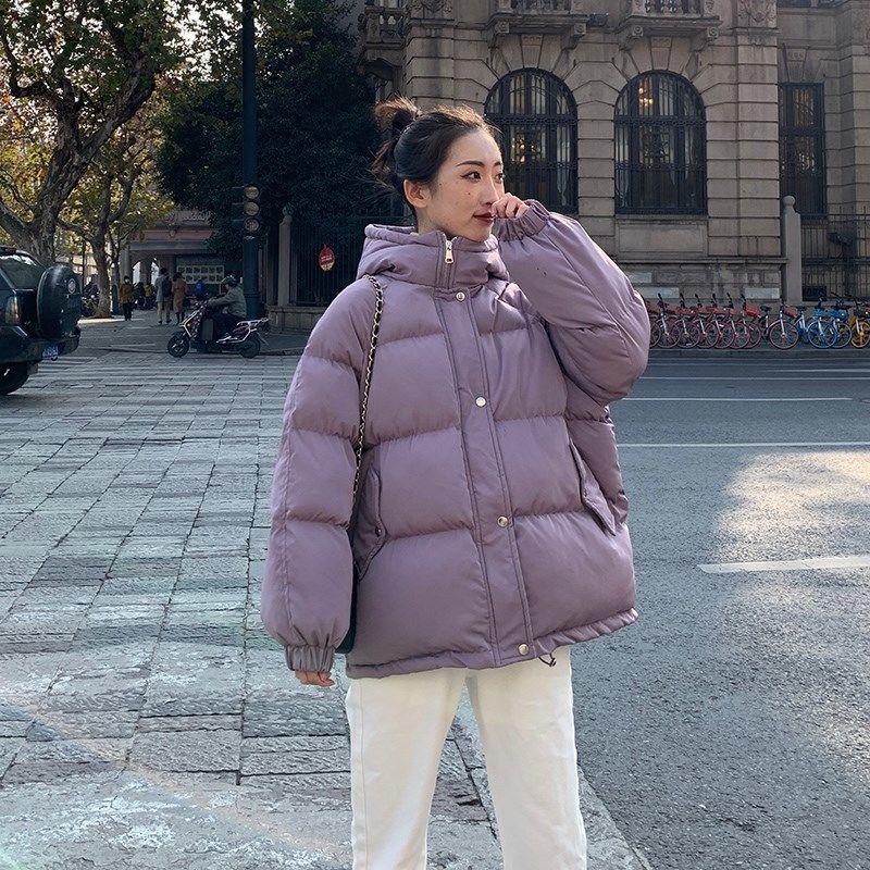 Women's Short Cotton-padded Coat Ins Korean Version of Loose Cotton-padded Jacket Bread Coat