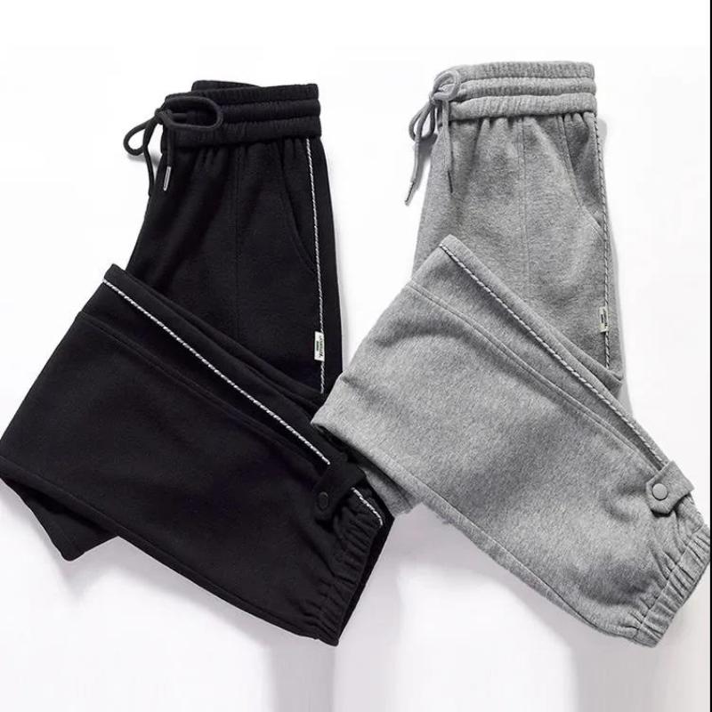 Cotton Casual Harem Pants Female Summer Beam Foot Guard Pants Female Korean Version Loose and Thin Gray Sweatpants