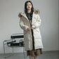 Large Size Cotton-padded Jacket Women's Mid-length Korean Down Padded Jacket Thick Loose Padded Jacket