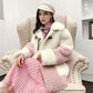 Fashion Noble Mid-length Women's Down Jacket Winter Plus Down Plus Down Thickening Warm White Duck Down Down Jacket