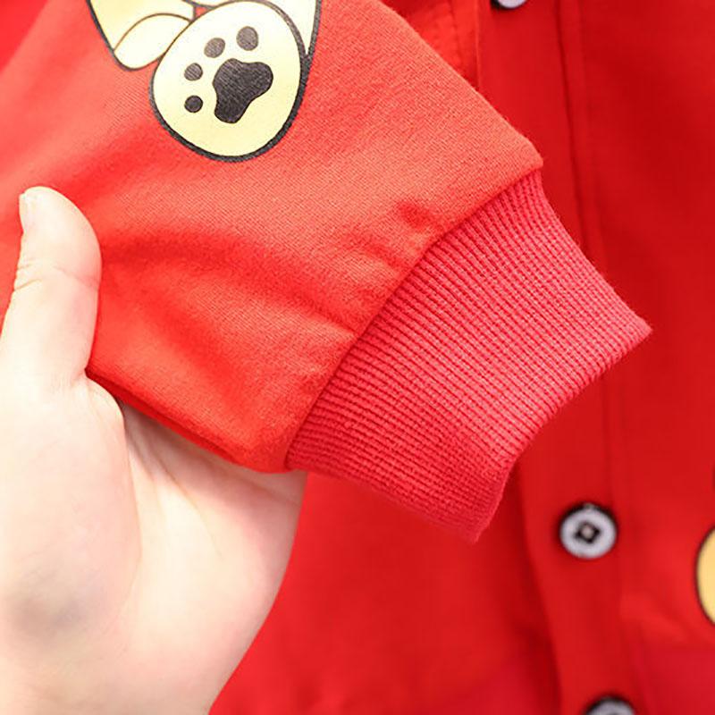 Boys and Girls Spring and Autumn Suits 1-5 Years Old Sweatshirt Shirt Suit Casual Suit Home Service Three-piece Sets