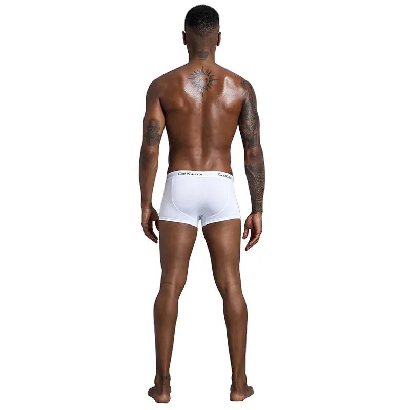 High-grade Cotton Men's Underwear Cotton Breathable Summer Thin Model Large Size Men's Shorts Flat Leggings
