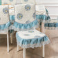 Chair Cover Seat Four Seasons General Non-slip Thickening Household European Style Stool Cushion Stitching Detachable Chair Cover