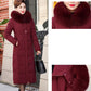 Winter Coat Women's Coat Middle-aged Women's Padded Clothes Long Over-the-knee Padded Jacket