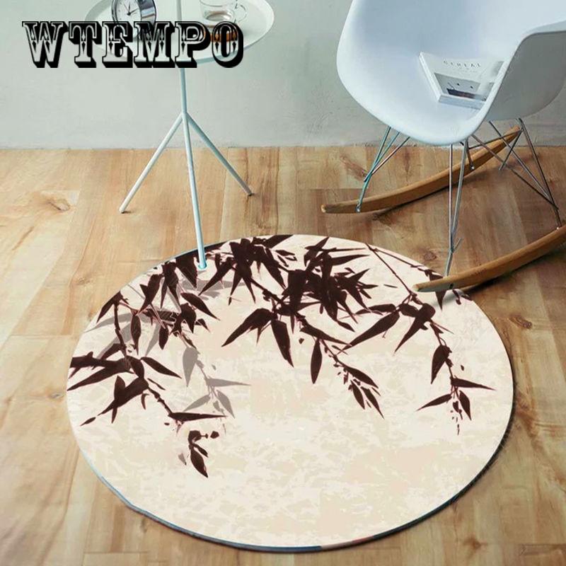 Round Cartoon Animal Baby Play Mat Newborns Nap Mat Playing Crawl Carpet Rugs