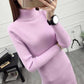 Sweater Dress Knitted Pullover Women Soft Winter Sweater Jumper Ladies Femenino Jumpers