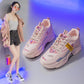 Women Shoes White Women Vulcanize Shoes Platform Chunky Sneakers Casual Dad Shoes Basket Femme