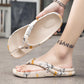Men's and Women's Household Soft Sole Flip Flops Spring Summer Soft Slippers Non-slip Large Size Outdoor Beach Slippers
