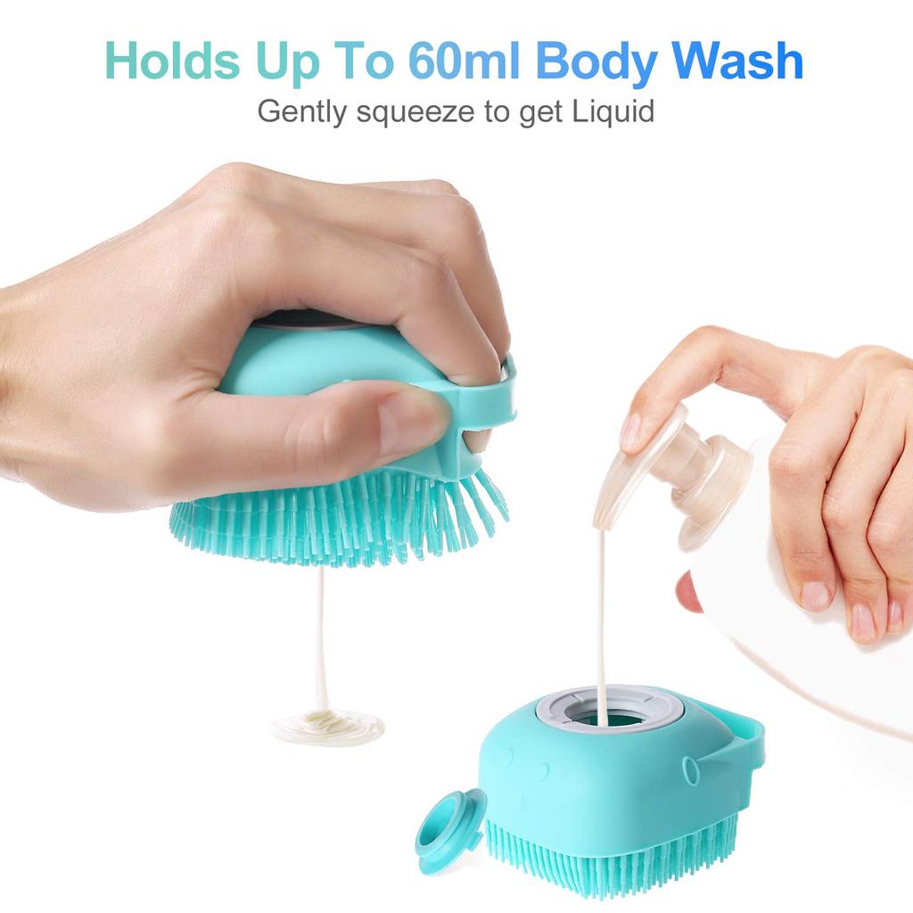 Multifunctional Creative Silicone Bath Brush Bath Brush Children's Bath Artifact Shower Gel Massage Brush