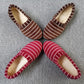 Women's Cotton Shoes Women's Winter Beijing Craft Cloth Shoes Home Shoes Indoor Casual Soft Sole Leopard Print