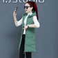 Korean Version of Slim Down Cotton Women's Vest Mid-length Fashion Vest Winter