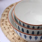 Set Household Japanese Net Red Ins Ceramic Bowl and Plate Set Creative Plate Combination 10 People Tableware Tableware Salad Bowl