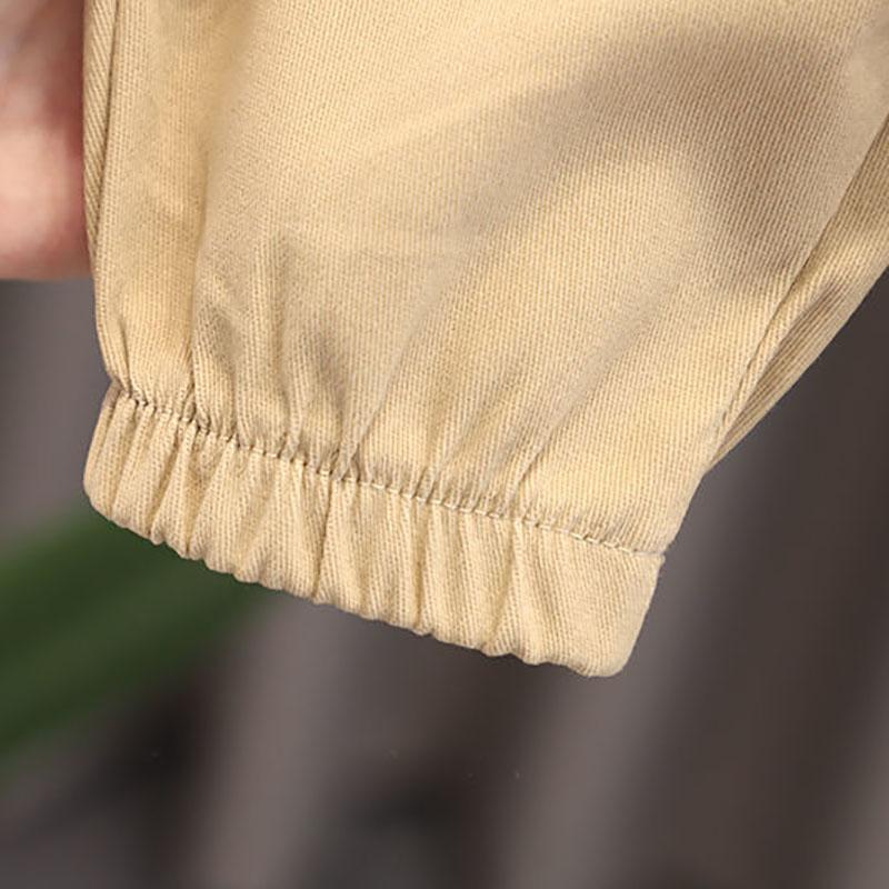 Three-piece Suit Boys and Girls Korean Sweater Vest Suit Spring and Autumn Loose Suit Shirt Trousers Sets Casual Suit