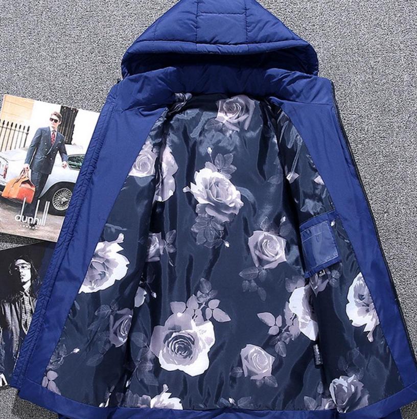 Fashion Winter Hooded Duck Down Jacket Men's Warm High-quality Down Jacket Men's Casual Winter Jacket Down Parka