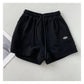 High Waist Casual Sports Shorts Women's Summer Loose Wide Leg A-line Pants Trend