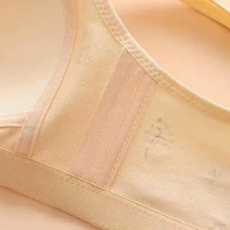 Underwear Women's Ultra-thin Large Size No Steel Ring Bra Gathers and Collects Auxiliary Breasts and Prevents Sagging Adjustment Bra