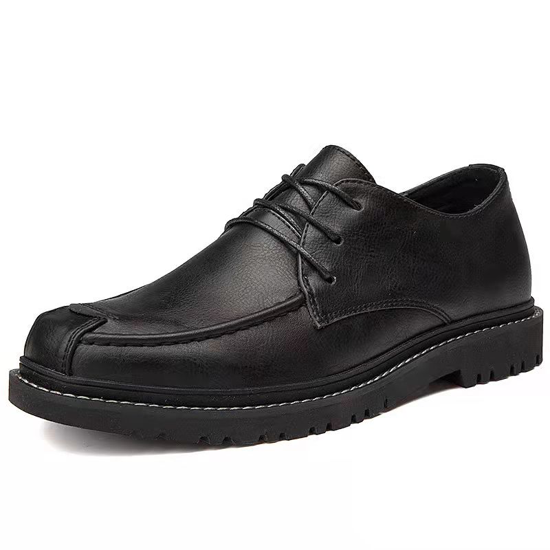 Custom Comfortable Men Pointed Toe Dress Shoes Genuine Low Leather Men's Wedding Shoes Loafers