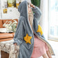 Women's Winter Long Hooded Nightdress Coral Velvet Nightgown Large Size Bathrobe Star Plus Velvet Thickening Home Wear Ladies Pajamas