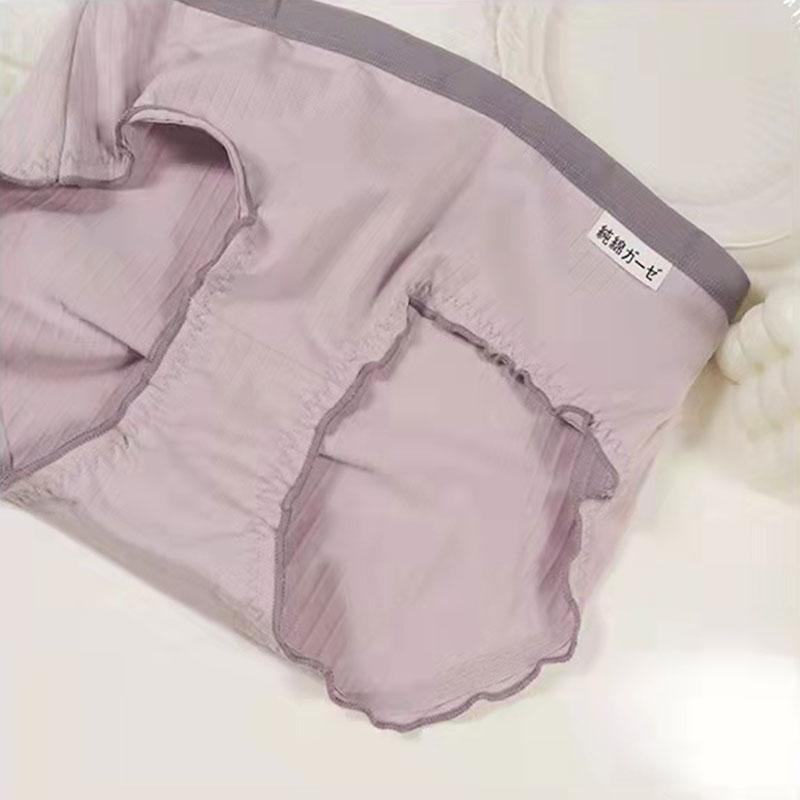 3PCS Cute Girls Underwear Girls Students Cotton Antibacterial Low Waist Panties Japanese Simple Briefs Girl Panty Models